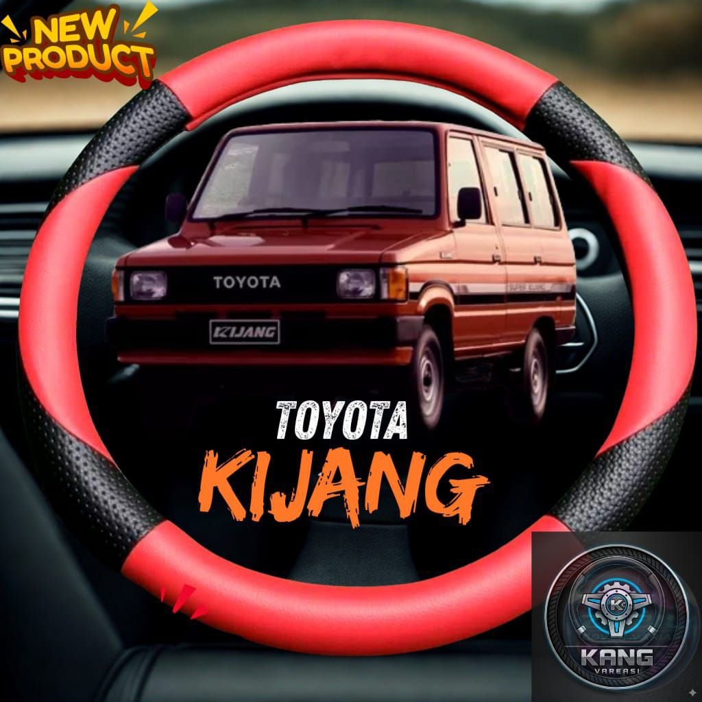 ที่หุ้มพวงมาลัย/หุ้มพวงมาลัยสําหรับ KIJANG GREND / KIJANG SUPER / KIJANG ROVER / KIJANG JANTAN