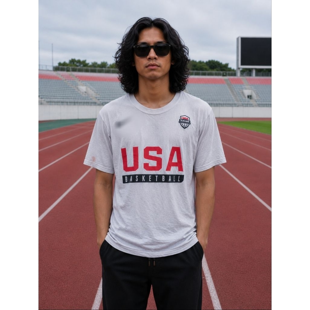 US4 BASKETBALL N*KE 0R1 Jersey ไซส์ L fit XL (P74 x L55)