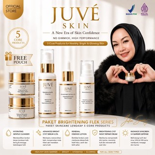 JUVE SKIN OFFICIAL - PAKET BRIGHTENING FLEK SERIES