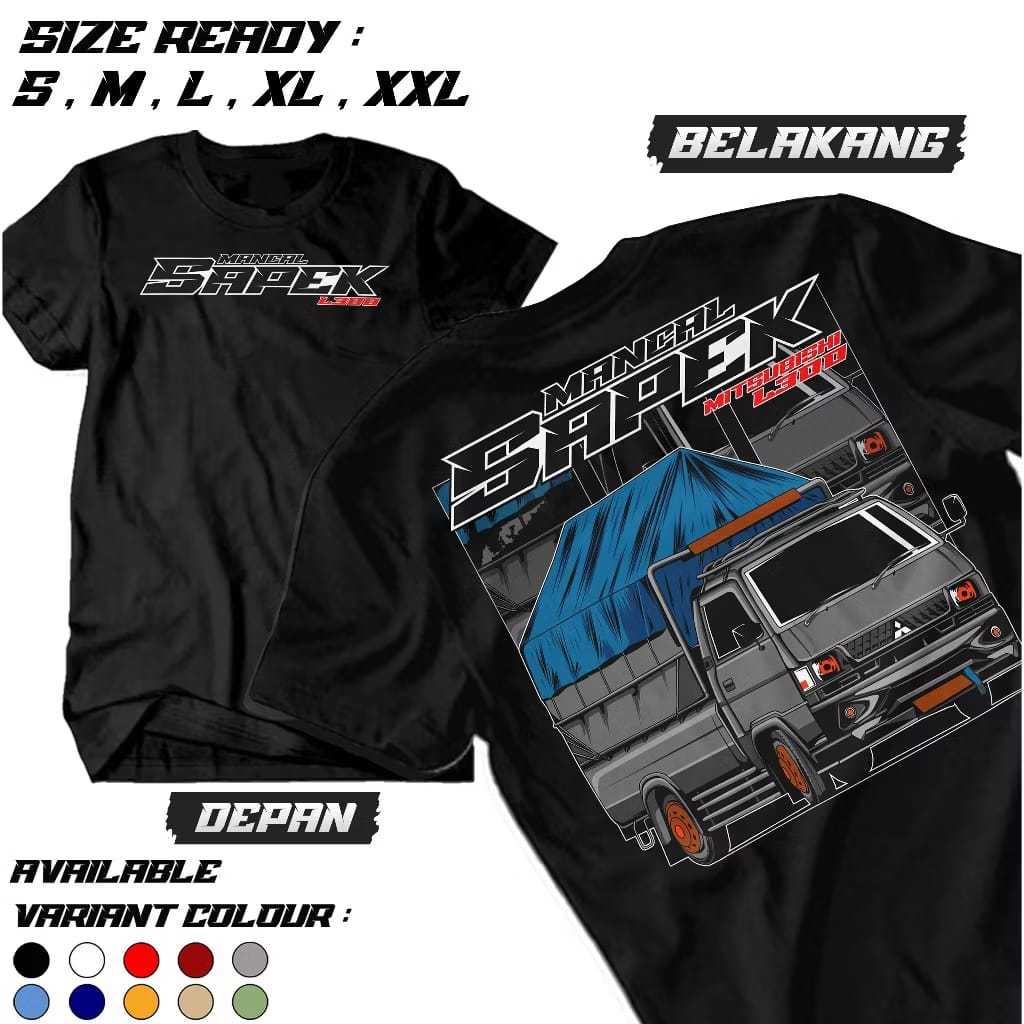 L300 Pickup Car T-Shirt - เสื้อยืด Mitsubishi L300 - เสื้อยืด Sapek Driver