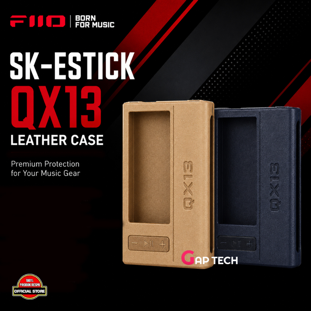FiiO SK-ESTICK + QX13 เคสหนังสําหรับ E-Stick และ QX13 Dongle Original