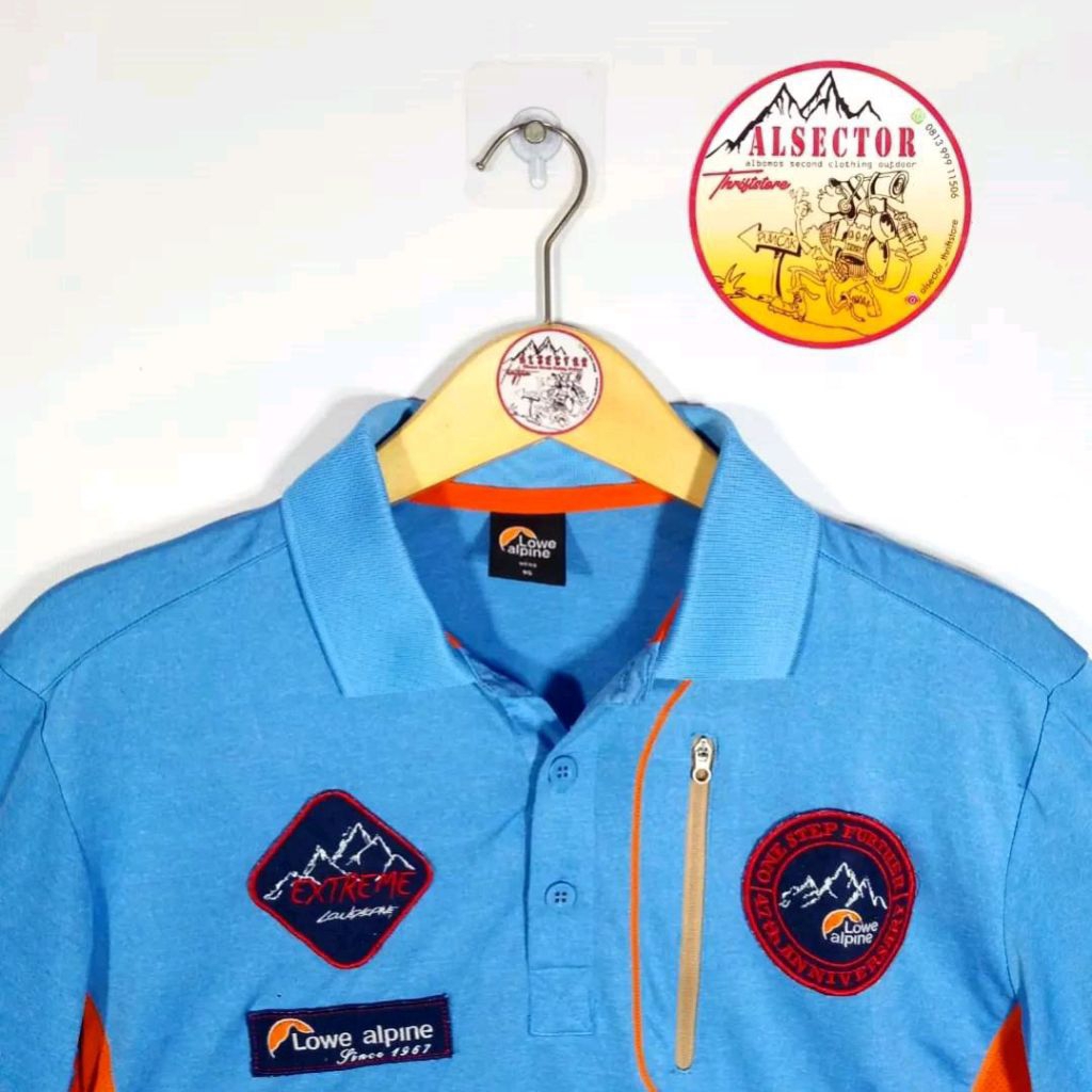 เสื้อยืดโปโล LOWE ALPINE ดั้งเดิม KD143-004