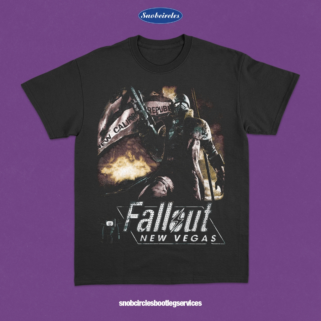 FALLOUT NEW VEGAS Game Series เสื้อยืด