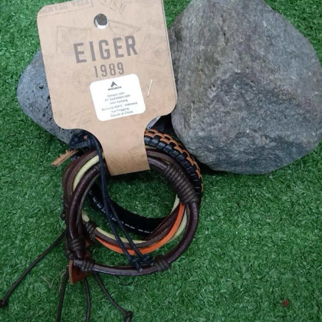 Eiger1989 Cabal Bracelet 89 Leather Bracelet