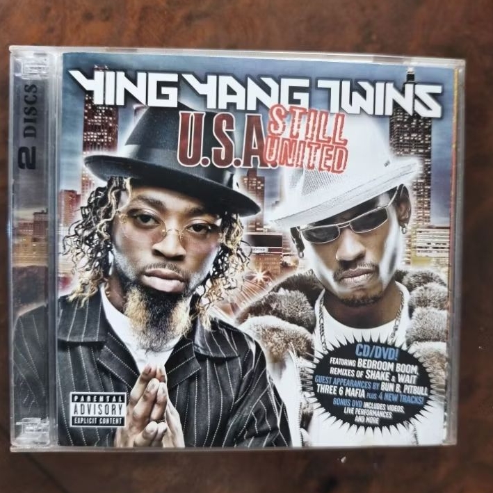 ซีดีเพลง YING YANG TWINS U. ส. อ. เนื้อหายัง ยูไนเต็ด 2 ชิ้น