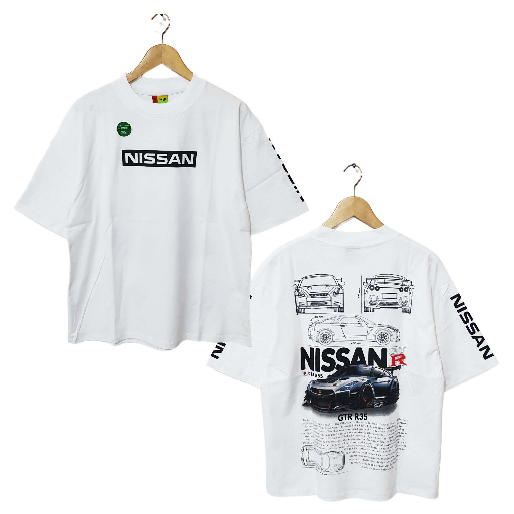 เสื้อยืด CARS / NISSAN / GTR R35 / OVERSIZE