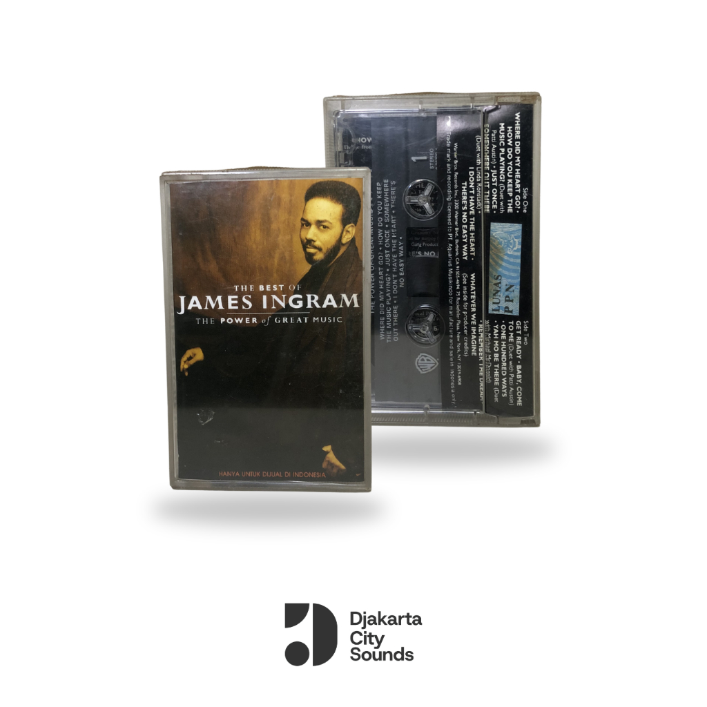 เทปคาสเซ็ท James Ingram - The Power Of Great Music The Best Of James Ingram