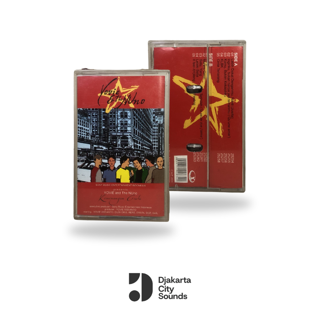 Yovie & The Nuno Cassette Tape - Victory of Love