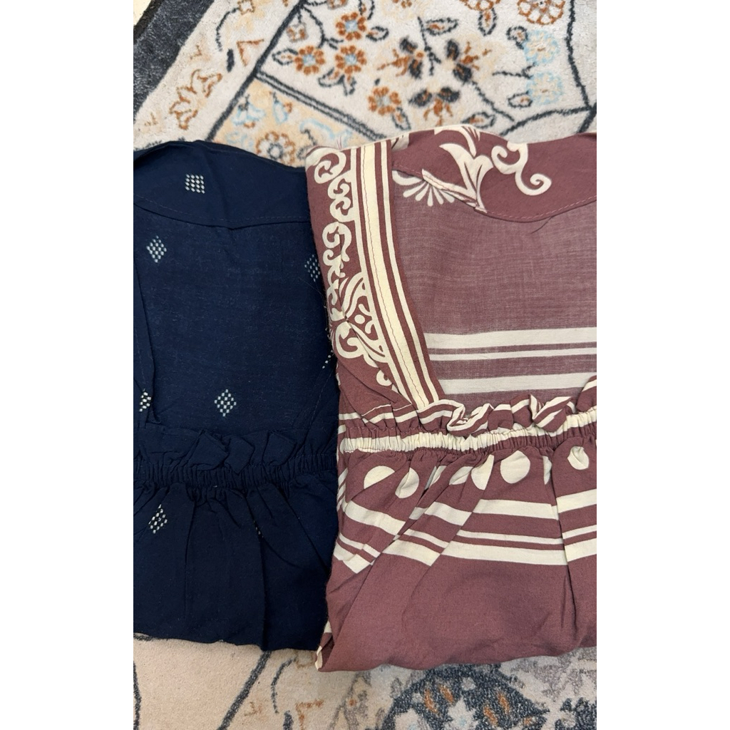 CAMELIA BOUTIQUE 99 || BUNDLING 2 FUJI DRESS (BILQIS NAVY +AMEERA DUSTY)