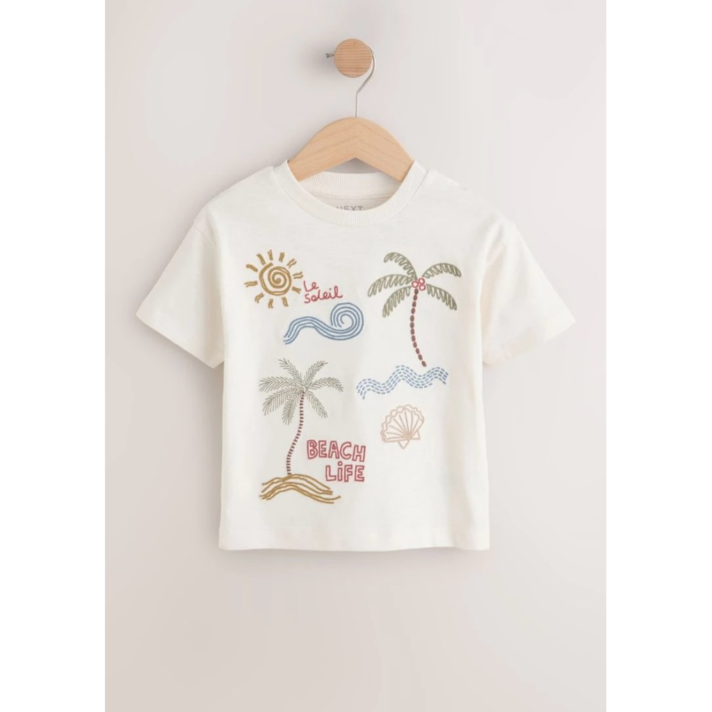 NEX****T - เสื้อยืด BEACH LIFE APPLIQUE 4-5 ปี