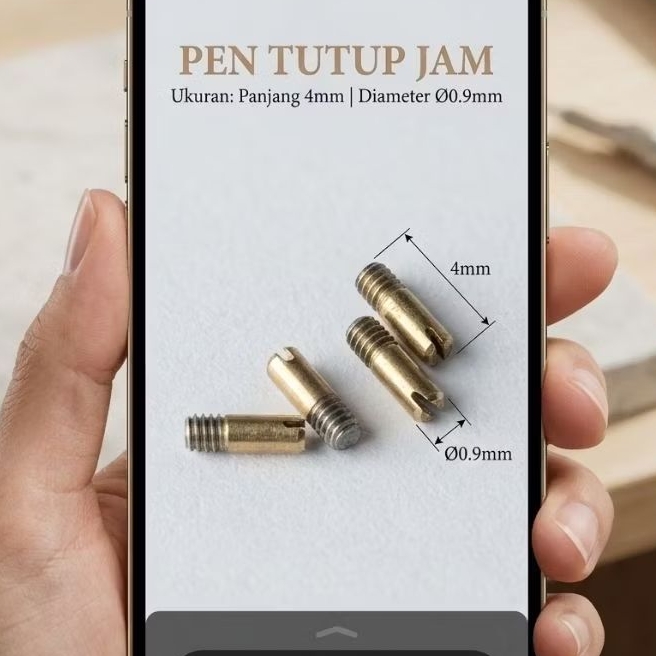 QUALITY BRASS WATCH COVER PEN (1 ชิ้น)