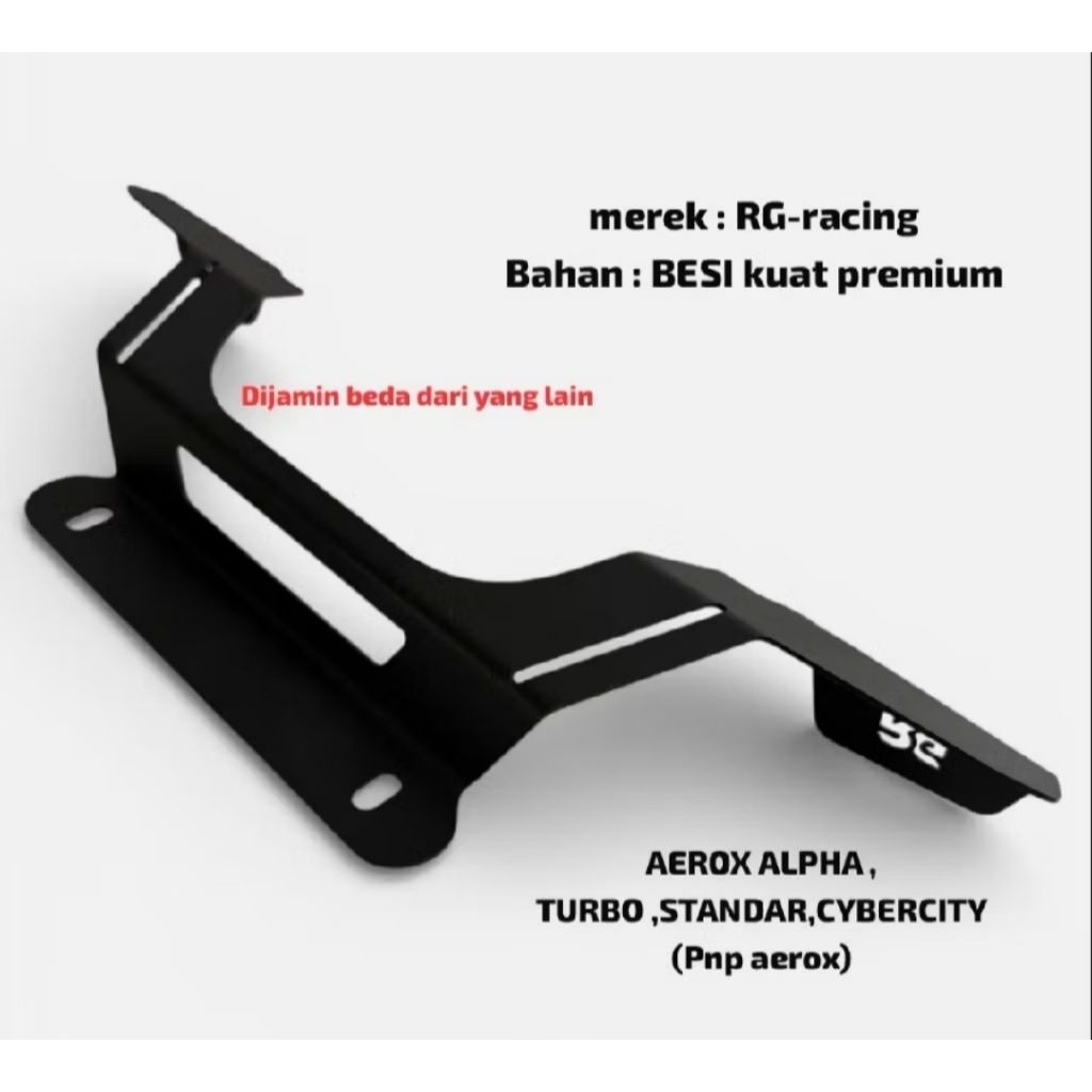 ฝาครอบป้องกันไฟเลี้ยวด้านหลัง Aerox Alpha Turbo 2025 Aerox Cybercity Aerox Standard 2025 วัสดุเหล็ก 