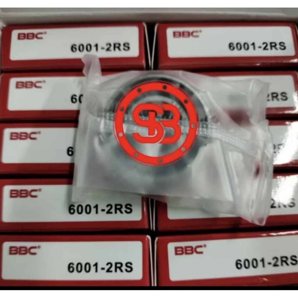 แบริ่ง 6001 2RS BBC เดิม