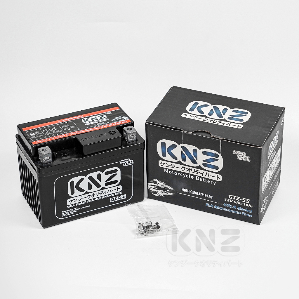 KNZ MF-FS GTZ-5S แบตเตอรี่แห้ง