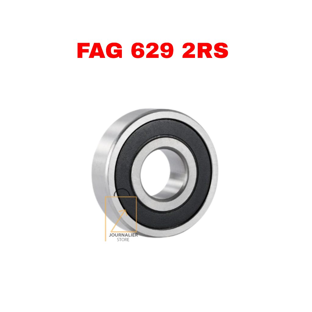 LAHER BEARING 629 2RS FAG / 6292RS FAG MINIATURE BALL BEARING