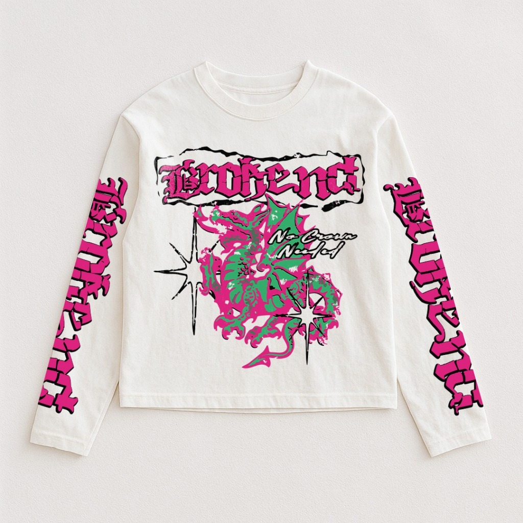 THREEWORLD I LONGSLEEVE BOXY OVERSIZE NAGASAKI 24s Cotton