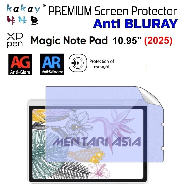 ฟิล์มกันรอยหน้าจอ XPPen Magic Note Pad 10.95" (2025) - KAY PREMIUM ANTI BLURAY