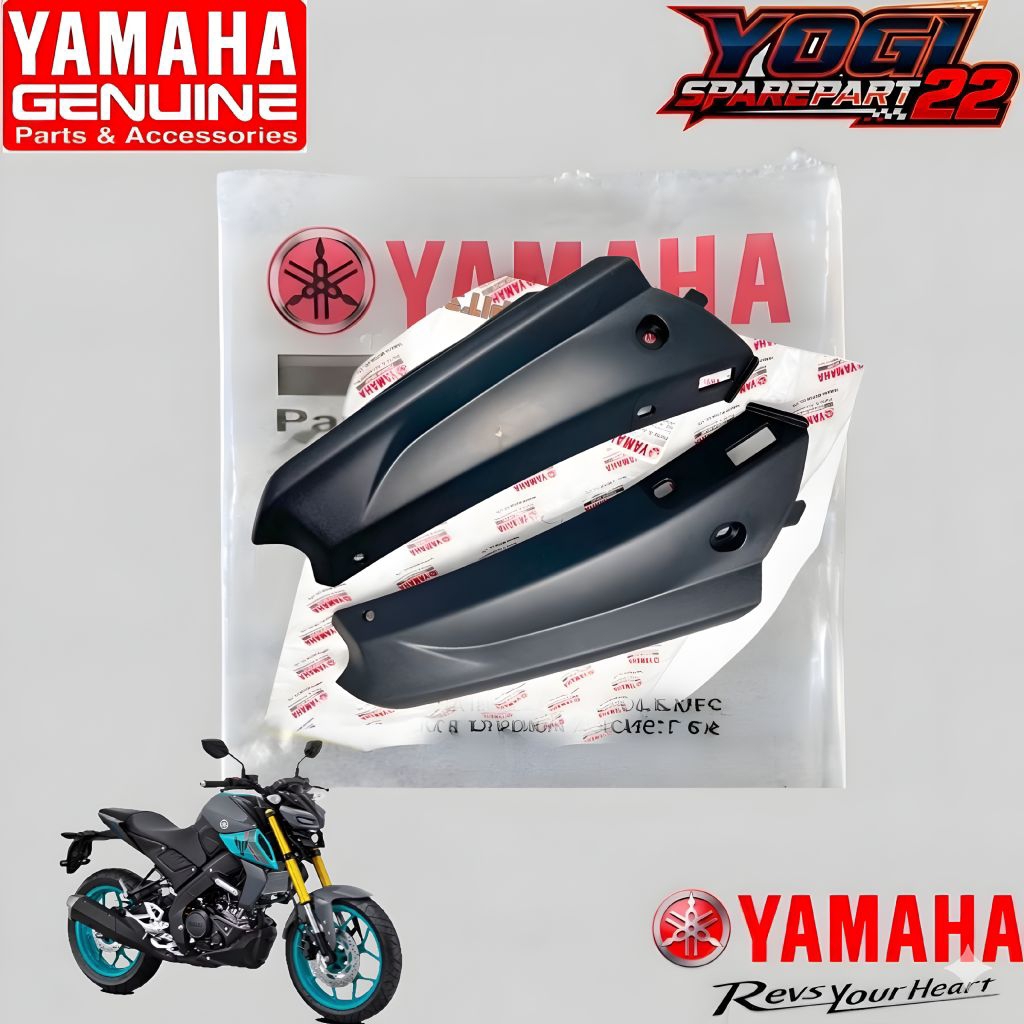 ฝาครอบด้านข้าง 5&6 ฝาครอบด้านหลังล่าง Yamaha MT15 Original B7D-F171E-00 B7D-F171X-00