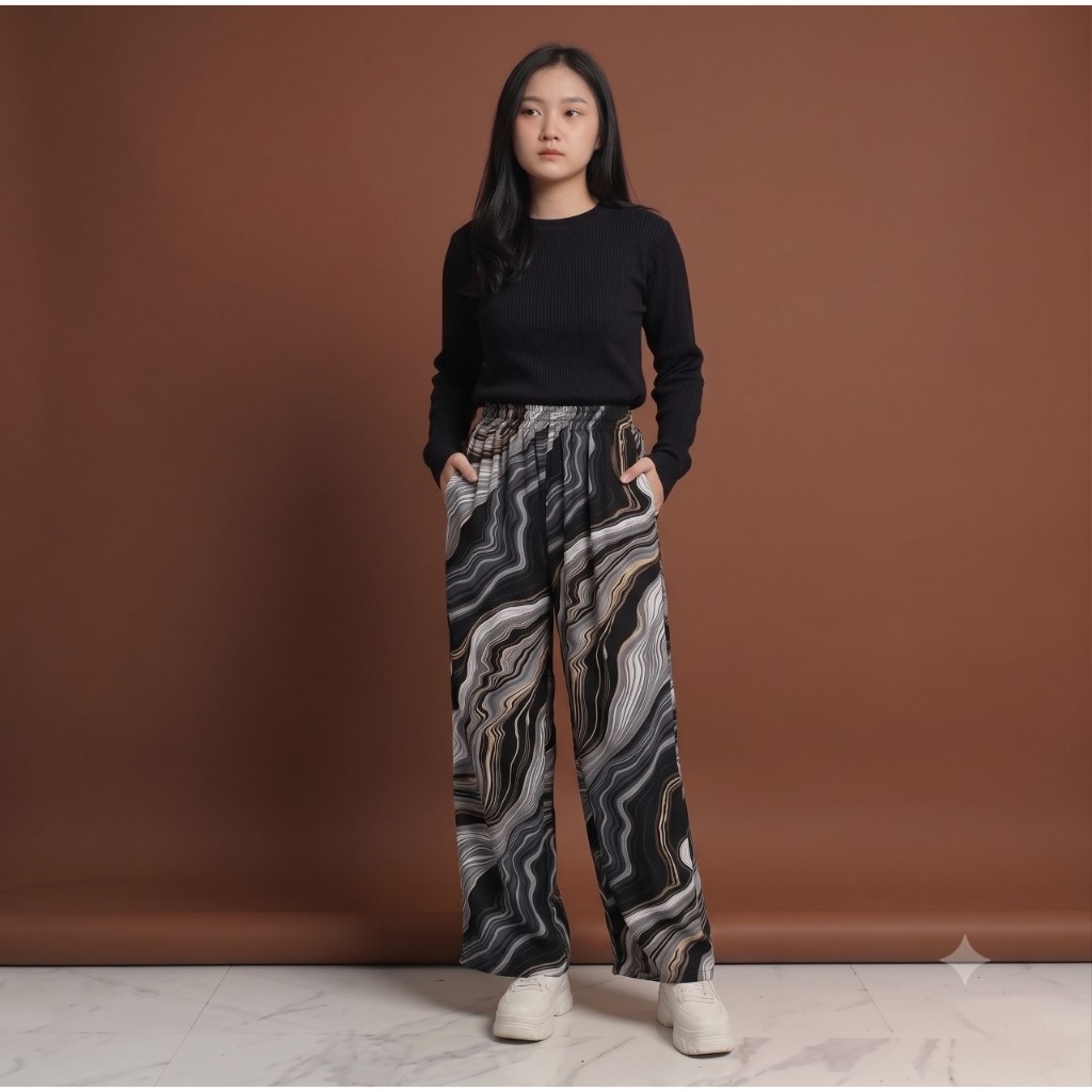 CALLYOUTFIT MOMMY PANTS PART 3 COOL CULOTTS PYJAMA WEIGHT 40 TO 70 KG