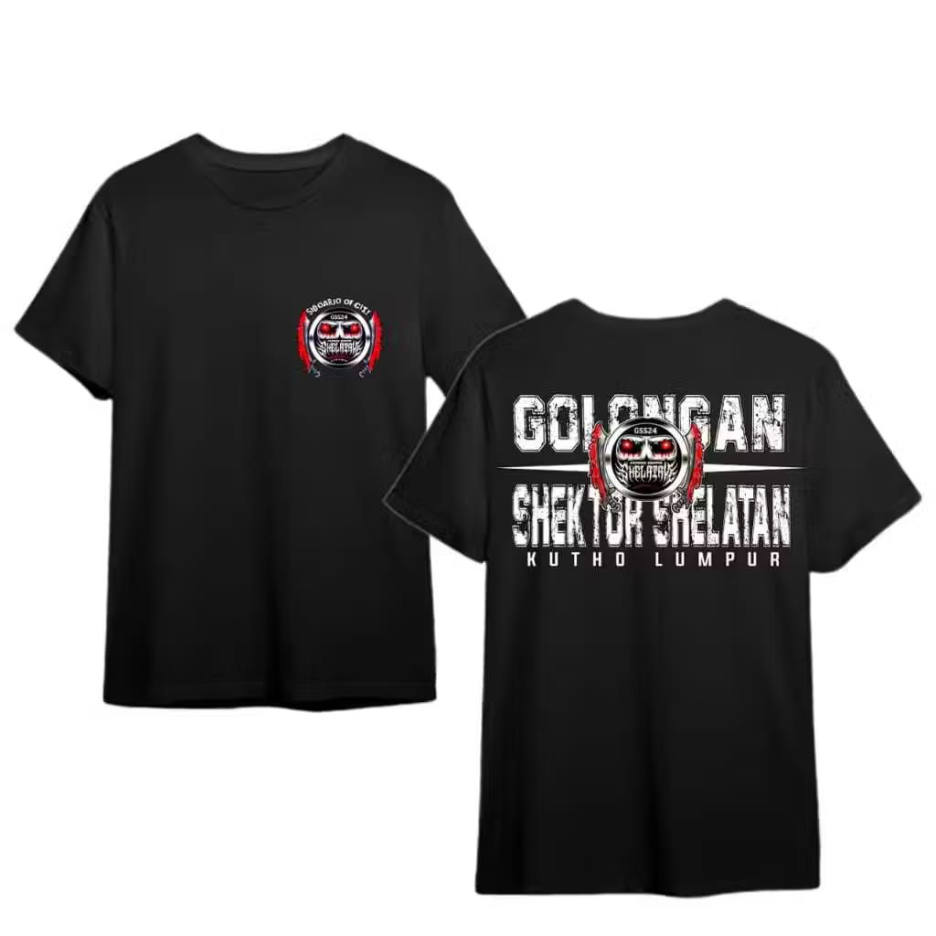 PP163 GSS Sidoarjo T-Shirt - Shetolan Unisex Group วัสดุเรียบหนาคุณภาพดีที่สุด