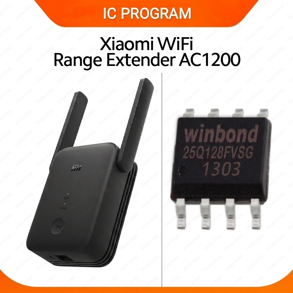 IC PROGRAM XIAOMI WIFI RANGE EXTENDER AC1200