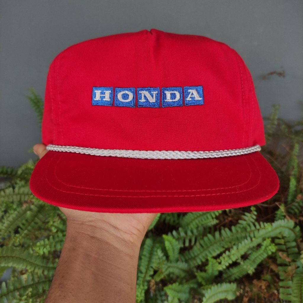 หมวกวินเทจ USA H0NDA LOGO ROPEHAT