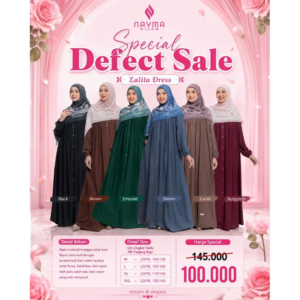 LALITA DRESS คําแนะนําโดย NAYMA HIJAB