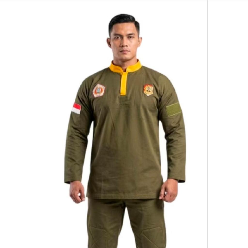 MILITARY PENCAK SILALT UNIFORM (PSM) + EMBROIDERY ฉบับสมบูรณ์ + เข็มขัด PSM