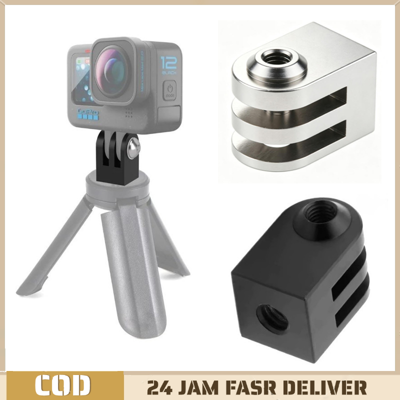 Action Cam Action กล้อง Mount อะแดปเตอร์อะแดปเตอร์ Action Cam อะแดปเตอร์ Gopro สําหรับ Dji Gopro Ser