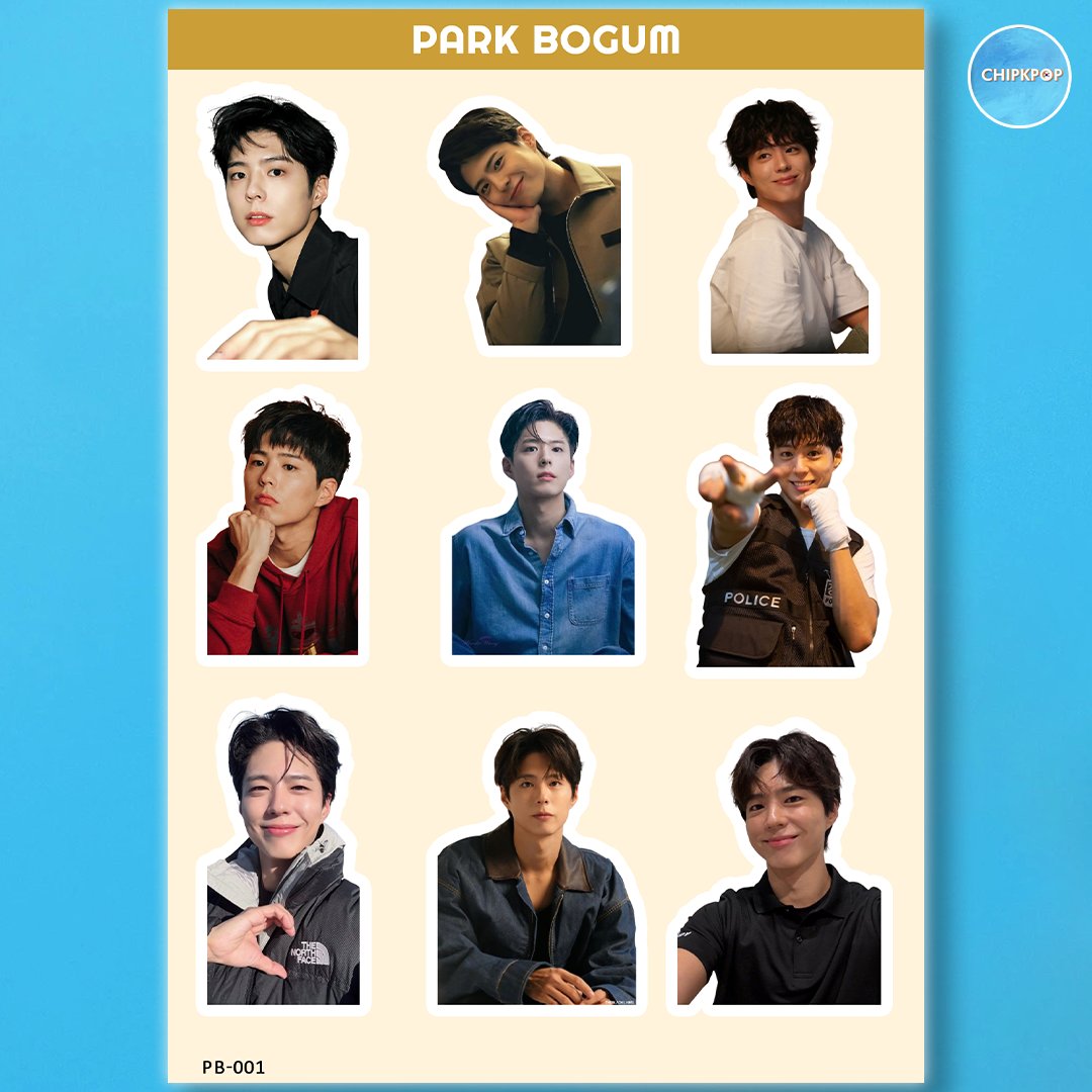 สติ๊กเกอร์ PARK BOGUM I PARK BOGUM I ACTOR KDRAMA I สติ๊กเกอร์ KPOP I สติ๊กเกอร์ ACTOR KDRAMA I สติ๊
