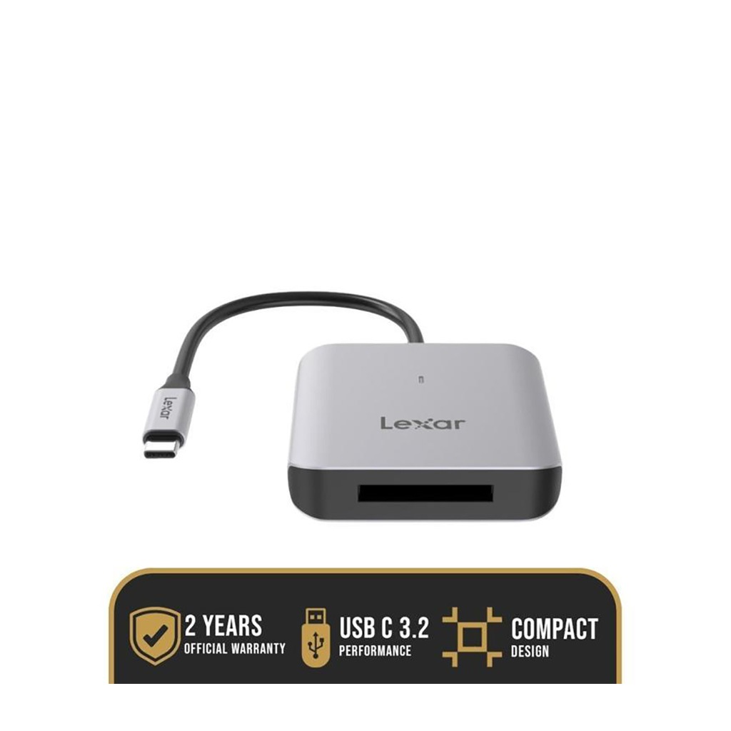 Lexar Professional LRW510U CFexpress Type B USB-C 3.2 เครื่องอ่านการ์ด