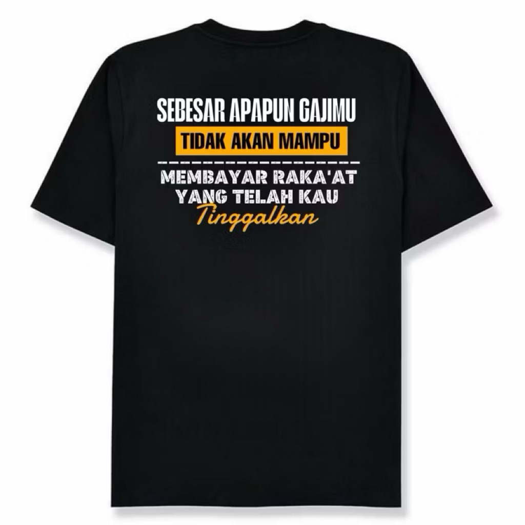 เสื้อยืด DISTRO สําหรับผู้ชาย DONT JUST PRAY