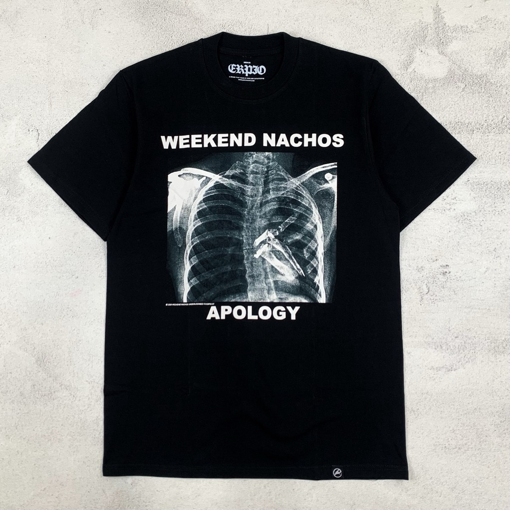 WEEKEND NACHOS - APOLOGY | เสื้อยืดวง สินค้าอย่างเป็นทางการดั้งเดิม