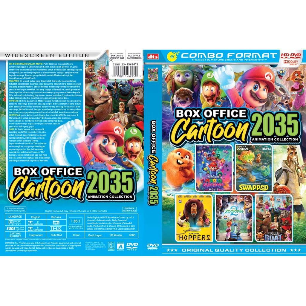 Box Office Cartoon 2035 Collection