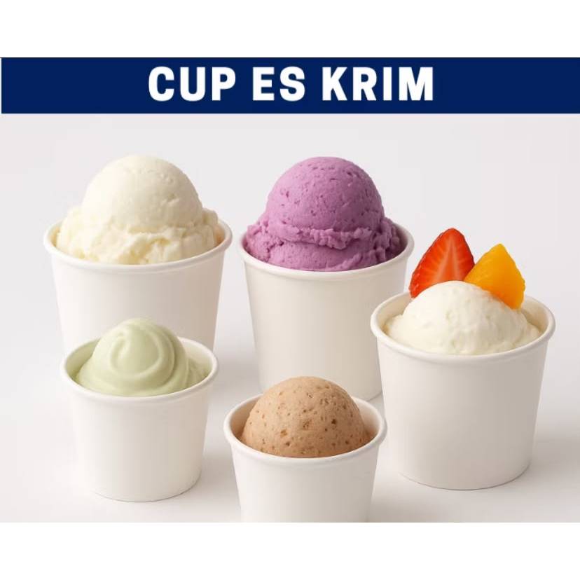ถ้วยไอศกรีม 5 ออนซ์ (150 ML) ถ้วยกระดาษ/ ถ้วยกระดาษไอศกรีม