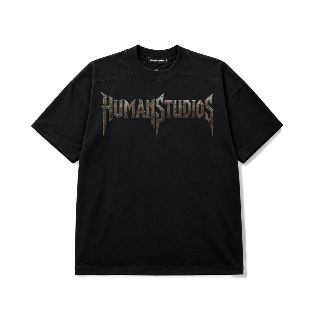 HUMAN STUDIO - HUMAN CHARACTER TEE - ผ้าฝ้ายหนัก 16S ขนาดใหญ่