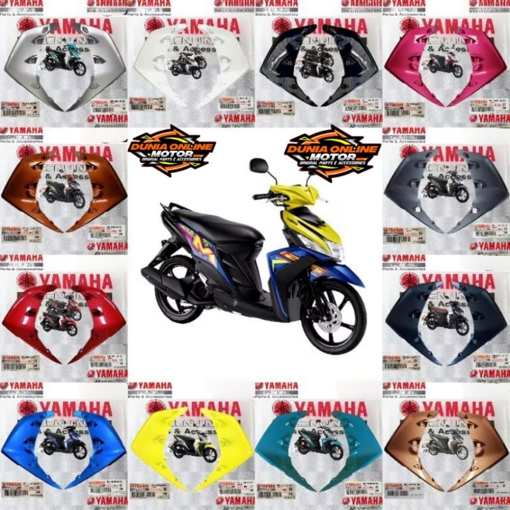 ด้านหน้า WING COVER RIGHT LEFT MIO M3 125 MIO Z 125 PART 100% ORIGINAL YAMAHA YGP 2PH-F835V-00 2PH-F