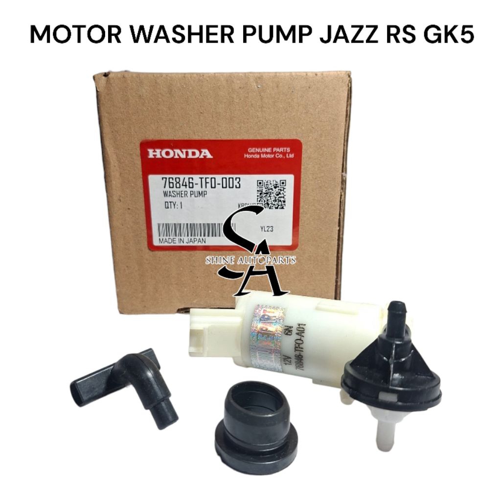 มอเตอร์ล้าง JAZZ RS GK5 - ปั๊มล้าง HONDA JAZZ RS MOBILIO BRIO JAZZ GK5