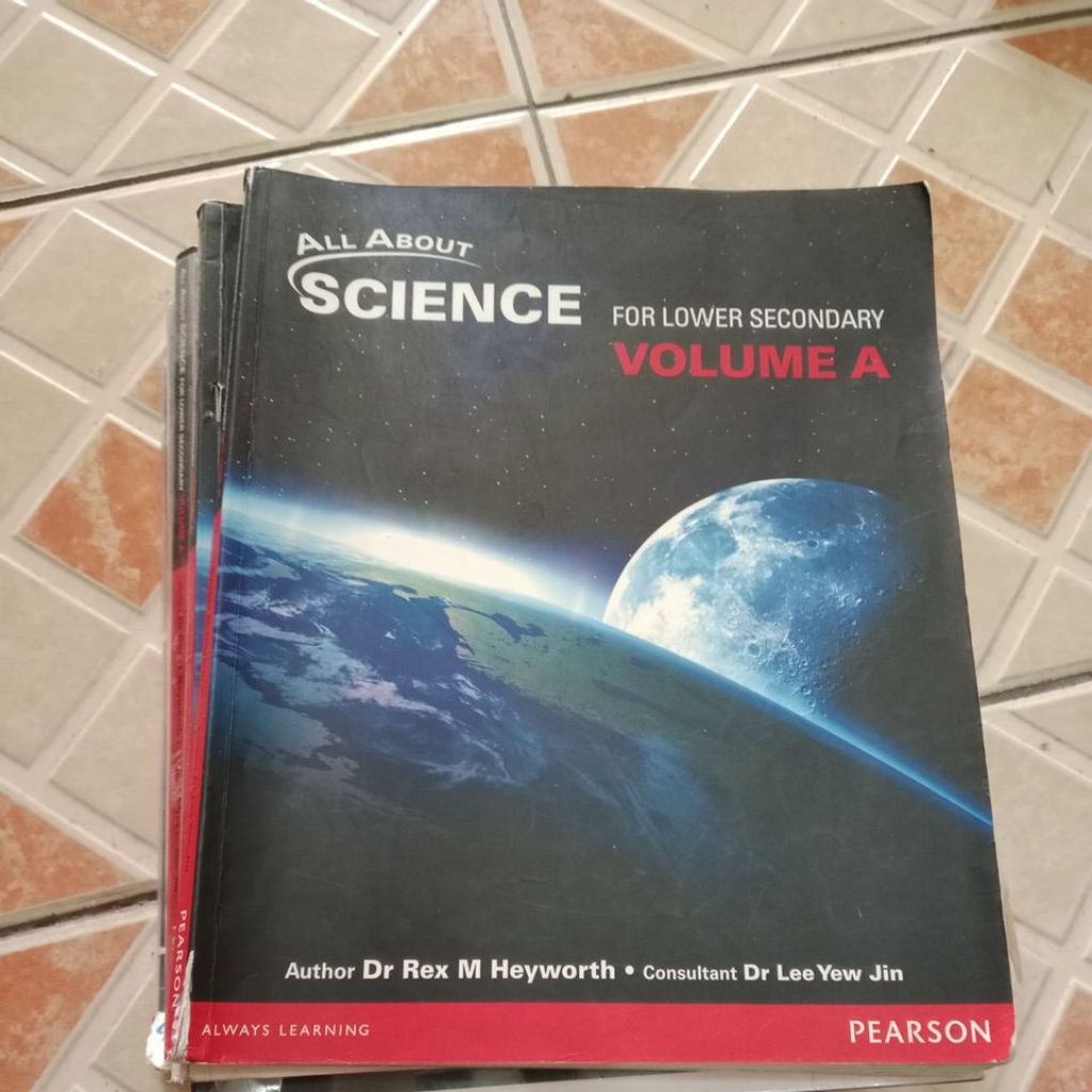 ทุกเกี่ยวกับวิทยาศาสตร์สําหรับเล่มรองล่าง A Pearson