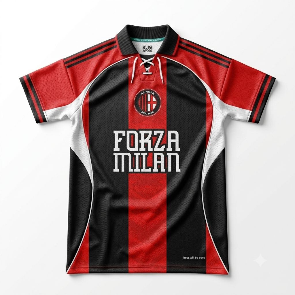 AC MILAN JERSEY / FANTASY AC MILAN JERSEY / FORZA MILAN