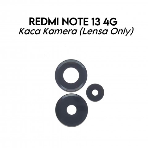 DUOSPP กระจกเลนส์กล้องหลัง Xiaomi Redmi Note 13 4G / 23129RAA4G / 23124RA7EO