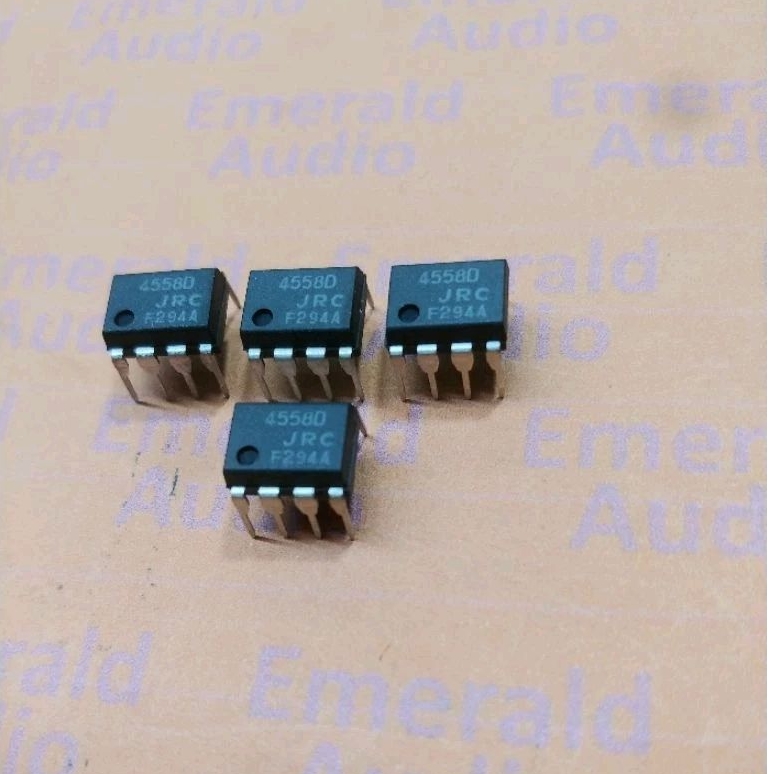 IC JRC4558DD Dual High Gain Operational Amplifier NJM4558DD NEC JAPAN GRADE 1 IC JRC 4558D