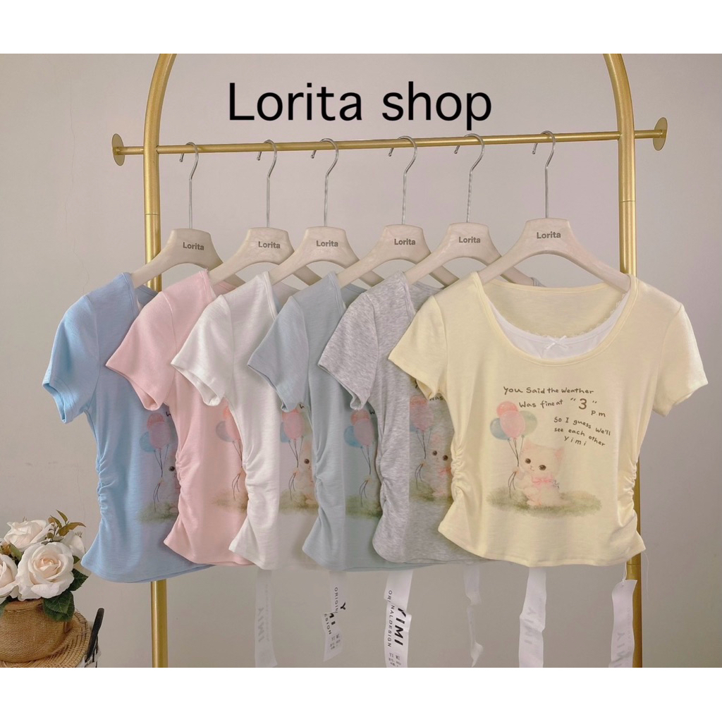 KYUTI TOP CUTE KOREAN CAT TOP