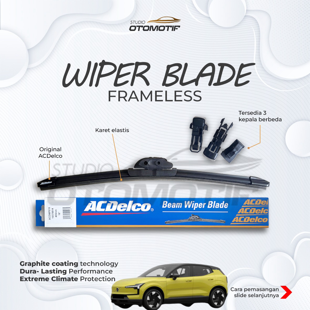 Volvo EX30 EX 30 Actelco Beam ที่ปัดน้ําฝนไร้กรอบ