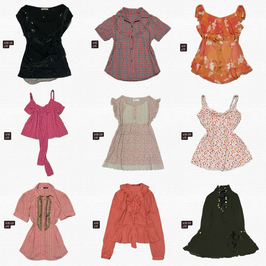 เสื้อสเวตเตอร์ถักเสื้อกั๊ก fairycore coquette vintage cotagecore mori kei shoujoo ชุด ghibli sawako 