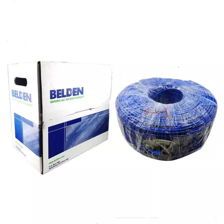BELDEN 6 CAT UTP CABLE/6 BELDEN CAT DATA CABLE/PER 1 เมตร/สายสีฟ้า/สาย DATA/สาย LAN