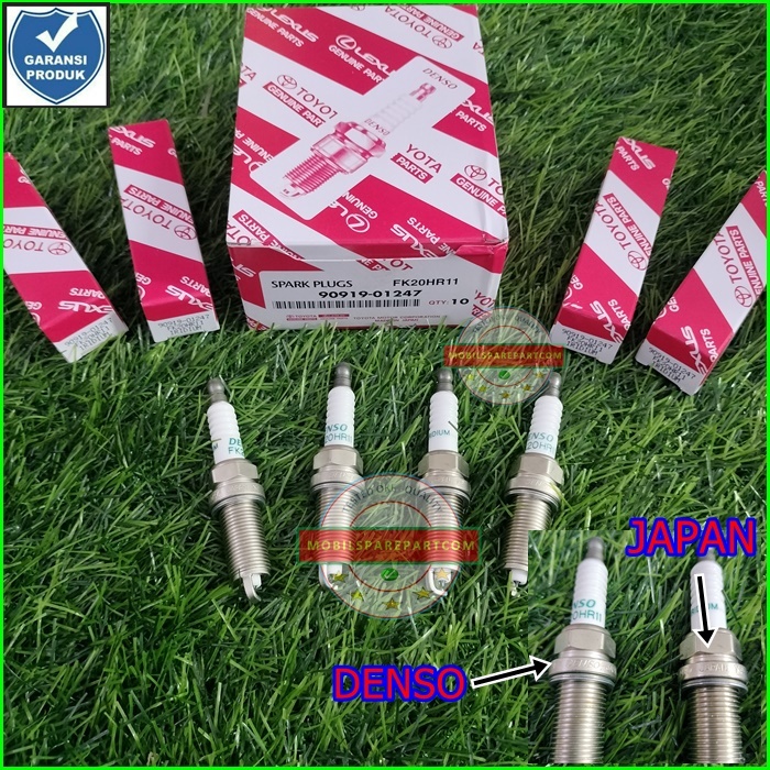 Iridium SPARK PLUG 90919-01247 FK20HR11 ALPHARD VELLFIRE RX350 CAMRY 3.5 GSV40 3500CC