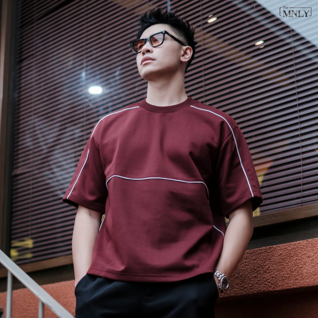 KARL BOXY T-SHIRT Mens Oversize Premium Boxy T-SHIRT the MNLY Original