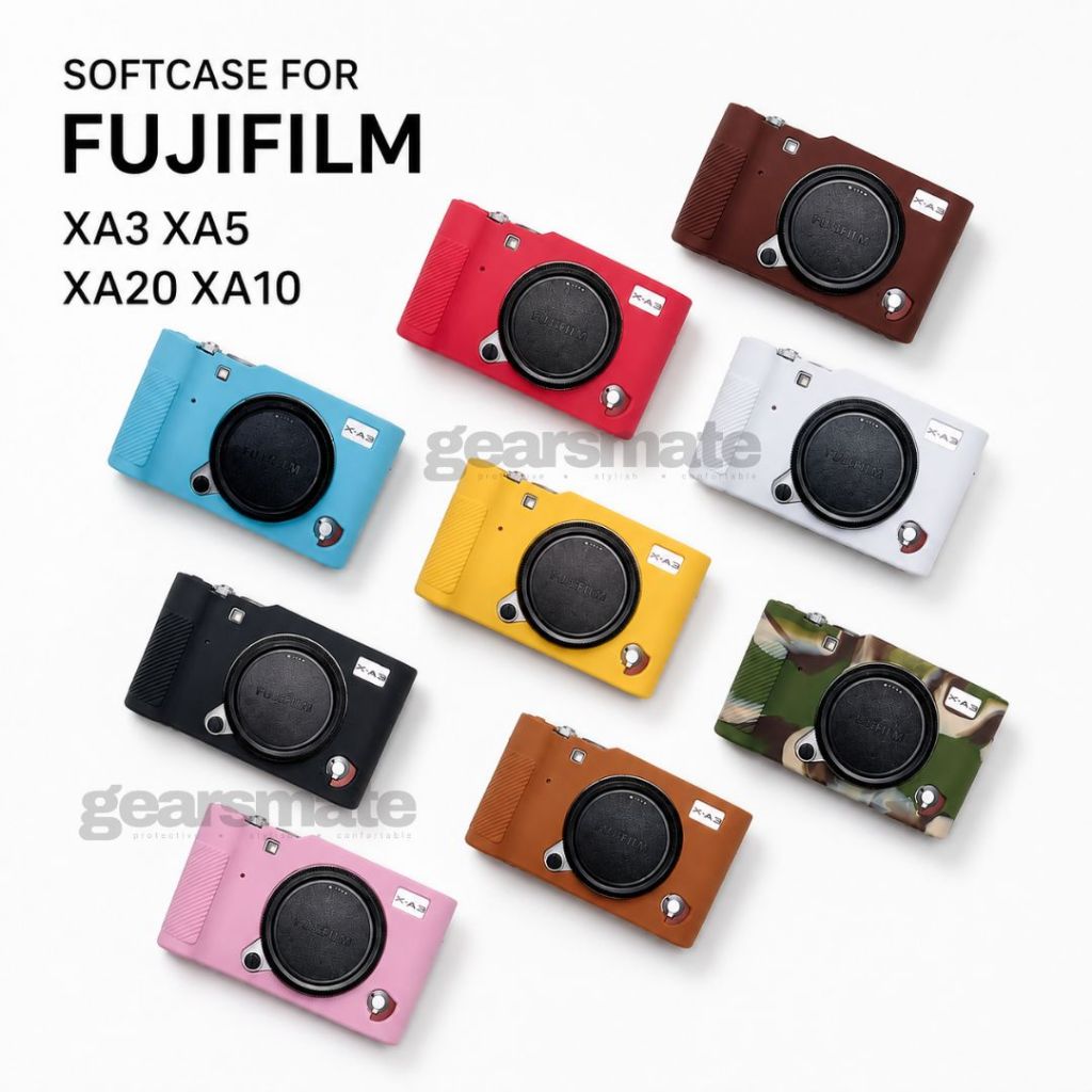 เคสนิ่มสําหรับ Fujifilm XA3 XA5 XA10 XA20 ปลอกซิลิโคน
