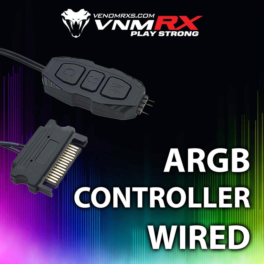 VenomRX คอนโทรลเลอร์ ARGB แบบมีสาย 5V 3Pin ARGB